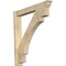 Ekena Millwork Merced Rough Sawn Traditional Outlooker, Douglas Fir, 6"W x 42"D x 42"H OUT06X42X42MRC01RDF - alternate 1